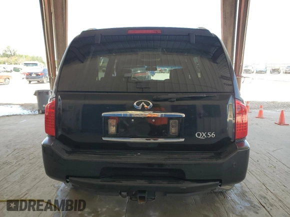 2008 Infiniti QX56 z VIN 5N3AA08D48N901835, wystawiony jako Copart lot #57512205 z przebiegiem 234 514 mil mil oraz Szkoda całkowita • Salvage title. Historia ofert i sprzedaży dostępna na DreamBid. Obrazek 6.