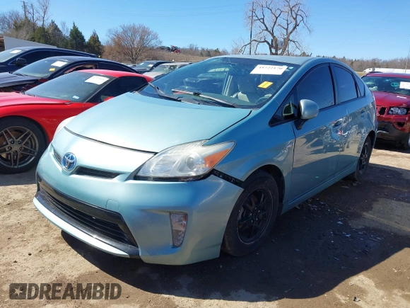 2012 Toyota Prius One with VIN JTDKN3DU2C1583355, listed as a IAAI auction lot 41722170 with 83,821 mi miles. Bid and sale history available at carsss.com. Image 18.