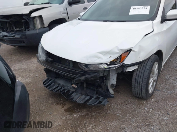 2018 Nissan Sentra S with VIN 3N1AB7AP6JY229845, listed as a IAAI auction lot 40400274 with 104,433 mi miles and . Bid and sale history available at DreamBid. Image 6.