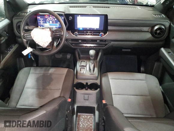 2024 Chevrolet Colorado 2WD Work Truck with VIN 1GCGSBEC2R1301092, listed as a Copart auction lot 54555605 with Not Provided miles and Clean Title. Bid and sale history available at DreamBid. Image 8.
