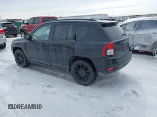 2014 Jeep Compass Sport with VIN 1C4NJCBA0ED680136, listed as a IAAI auction lot 41620604 with Not Provided miles. Bid and sale history available at carsss.com. Image 3.