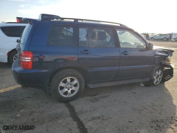 2003 Toyota Highlander with VIN JTEHF21A530100289, listed as a Copart auction lot 86920994 with 183,883 mi miles and Salvage Title. Bid and sale history available at carsss.com. Image 3.