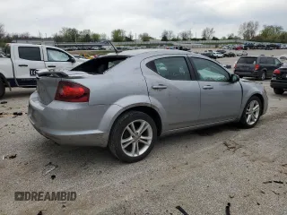 2014 Dodge Avenger SE with VIN 1C3CDZAB4EN173234, listed as a Copart auction lot 52251535 with 44,820 mi miles and Salvage Title. Bid and sale history available at carsss.com. Image 3.