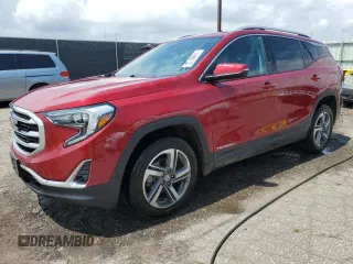2020 GMC Terrain SLT with VIN 3GKALVEV7LL152883, listed as a Copart auction lot 64861285 with 100,927 mi miles and Clean title. Bid and sale history available at DreamBid. Image 1.