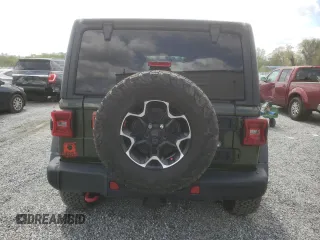 2020 Jeep Wrangler Unlimited Rubicon z VIN 1C4HJXFN9LW315814, wystawiony jako Copart lot #49147855 z przebiegiem 28 902 mil mil oraz Szkoda całkowita • Salvage title. Historia ofert i sprzedaży dostępna na DreamBid. Obrazek 6.