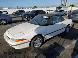 1991 Mercury Capri with VIN 6MPCT01Z7M8605232, listed as a Copart auction lot 47616935 with 88,915 mi miles and Salvage Title. Bid and sale history available at DreamBid. Image 1.