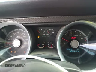 2012 Ford Mustang Shelby GT500 with VIN 1ZVBP8JS2C5201325, listed as a Copart auction lot 60275065 with 140,234 mi miles and Salvage title. Bid and sale history available at DreamBid. Image 9.