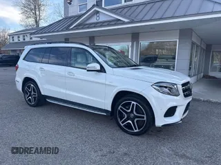 2019 Mercedes-Benz GLS 550 with VIN 4JGDF7DE4KB222512, listed as a IAAI auction lot 42040901 with 38,005 mi miles and . Bid and sale history available at DreamBid. Image 1.