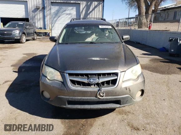 2008 Subaru Outback i z VIN 4S4BP61C987302241, wystawiony jako Copart lot #48252935 z przebiegiem 173 018 mil mil oraz Szkoda całkowita • Salvage title. Historia ofert i sprzedaży dostępna na DreamBid. Obrazek 5.