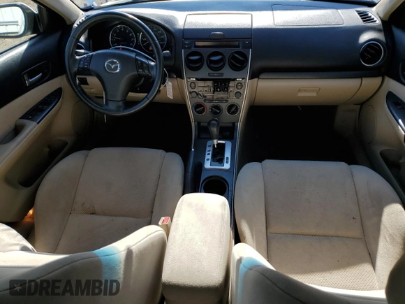 2007 Mazda 6 S Sport VE with VIN 1YVHP80D075M01992, listed as a Copart auction lot 85801814 with 94,790 mi miles and Salvage Title. Bid and sale history available at DreamBid. Image 8.