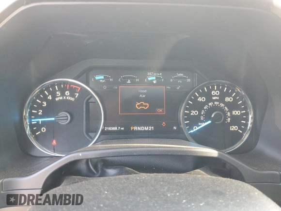 2015 Ford F-150 XLT with VIN 1FTEW1EG2FKD15623, listed as a Copart auction lot 53077675 with 216,368 mi miles and Salvage Title. Bid and sale history available at DreamBid. Image 9.