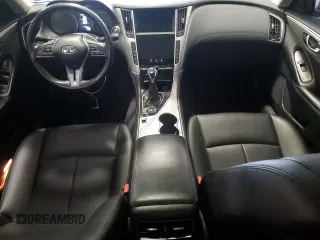 2020 Infiniti Q50 Luxe z VIN JN1EV7AP9LM202945, wystawiony jako Copart lot #54520065 z przebiegiem 87 689 mil mil oraz Szkoda całkowita • Salvage title. Historia ofert i sprzedaży dostępna na DreamBid. Obrazek 8.
