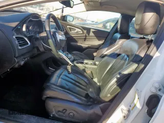 2015 Chrysler 200 C with VIN 1C3CCCCB6FN575089, listed as a Copart auction lot 47420555 with 135,448 mi miles and Salvage Title. Bid and sale history available at carsss.com. Image 7.