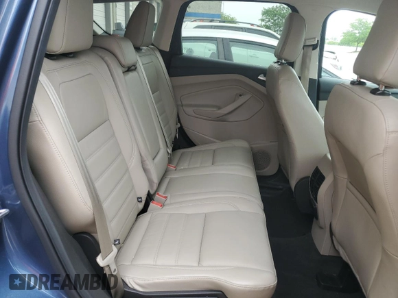 2018 Ford Escape Titanium with VIN 1FMCU9J93JUC01903, listed as a Copart auction lot 57337045 with 59,276 mi miles and Salvage title. Bid and sale history available at DreamBid. Image 11.