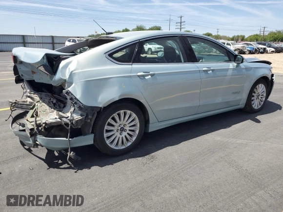 2013 Ford Fusion SE Hybrid with VIN 3FA6P0LU9DR281697, listed as a Copart auction lot 58583675 with 136,121 mi miles and Salvage title. Bid and sale history available at DreamBid. Image 3.