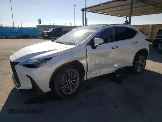 2022 Lexus NX with VIN JTJHKCEZ5N5003392, listed as a Copart auction lot 81854493 with 19,653 mi miles. Bid and sale history available at carsss.com. Image 1.