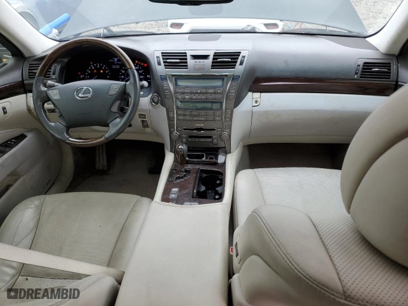 2007 Lexus LS 460 with VIN JTHBL46F975003803, listed as a Copart auction lot 44532324 with 179,262 mi miles and Salvage Title. Bid and sale history available at carsss.com. Image 8.