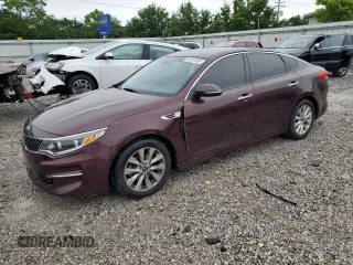 2016 Kia Optima EX z VIN 5XXGU4L37GG089476, wystawiony jako Copart lot #63023305 z przebiegiem 102 992 mil mil oraz Czysty tytuł • Clean title. Historia ofert i sprzedaży dostępna na DreamBid. Obrazek 1.