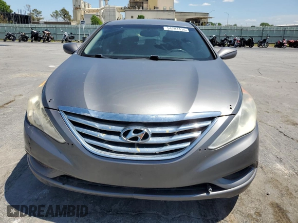 2012 Hyundai Sonata GLS with VIN 5NPEB4AC4CH365949, listed as a Copart auction lot 54781415 with 164,828 mi miles and Clean Title. Bid and sale history available at carsss.com. Image 5.