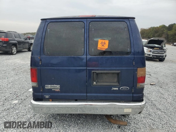 2012 Ford Econoline Passenger XL with VIN 1FBNE3BL1CDA07699, listed as a Copart auction lot 78942924 with Not provided miles and Salvage title. Bid and sale history available at DreamBid. Image 6.