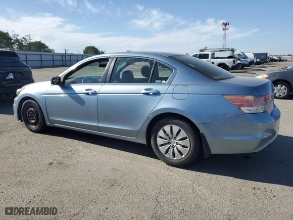 2011 Honda Accord Sdn LX with VIN 1HGCP2F31BA130566, listed as a Copart auction lot 52390155 with 222,868 mi miles and Salvage Title. Bid and sale history available at carsss.com. Image 2.