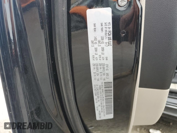 2018 Chrysler Pacifica Touring Plus with VIN 2C4RC1FG8JR116594, listed as a Copart auction lot 55222635 with 166,061 mi miles and Salvage title. Bid and sale history available at DreamBid. Image 13.