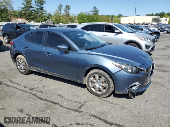 2014 Mazda 3 i Sport with VIN JM1BM1U77E1114315, listed as a Copart auction lot 56091515 with 167,013 mi miles and Salvage Title. Bid and sale history available at DreamBid. Image 4.