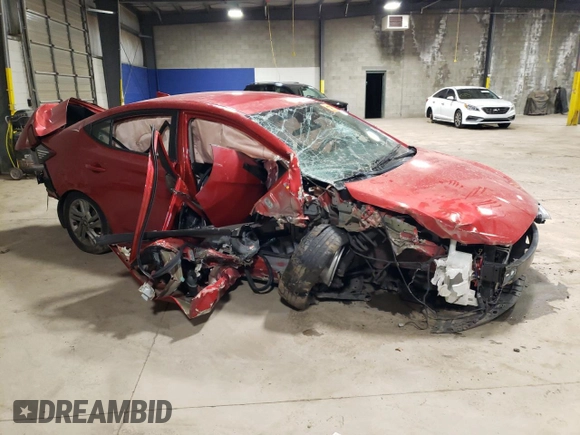 2020 Hyundai Elantra SEL with VIN 5NPD84LF0LH579581, listed as a Copart auction lot 44112924 with Not provided miles and Salvage title. Bid and sale history available at DreamBid. Image 4.