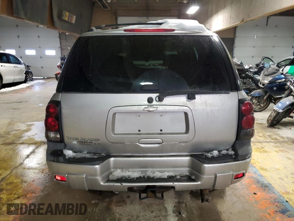 2008 Chevrolet TrailBlazer 1LT with VIN 1GNDT13S882104433, listed as a Copart auction lot 87655855 with Not Provided miles and Salvage Title. Bid and sale history available at DreamBid. Image 6.