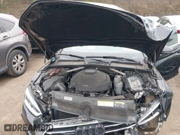2019 Audi A5 Sportback Premium with VIN WAUANCF50KA054404, listed as a IAAI auction lot 41497979 with 90,736 mi miles. Bid and sale history available at carsss.com. Image 10.