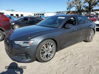 2023 Audi A6 Sedan Premium with VIN WAUD3BF28PN002408, listed as a Copart auction lot 82991254 with 47,824 mi miles and Non Repairable. Bid and sale history available at carsss.com. Image 1.