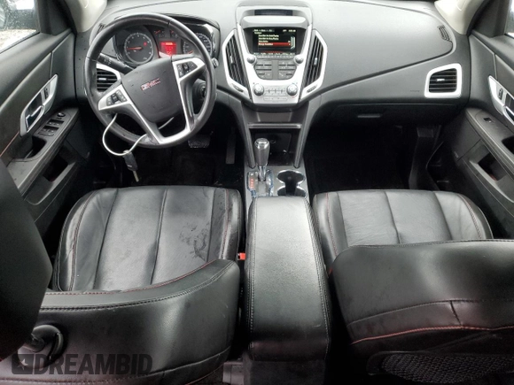 2017 GMC Terrain SLT with VIN 2GKFLUE38H6189855, listed as a Copart auction lot 52100605 with 115,364 mi miles and Salvage Title. Bid and sale history available at carsss.com. Image 8.