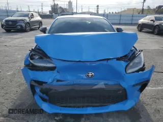 2022 Toyota GR86 with VIN JF1ZNBC19N8751797, listed as a Copart auction lot 86563554 with 60,396 mi miles and Salvage Title. Bid and sale history available at carsss.com. Image 5.