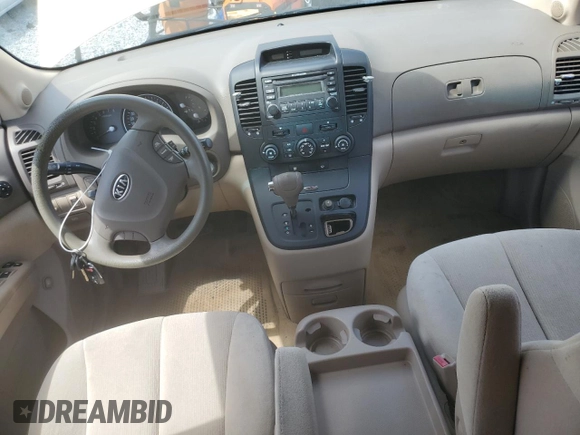2006 Kia Sedona LX with VIN KNDMB233566044756, listed as a Copart auction lot 51137025 with 79,169 mi miles and Non Repairable. Bid and sale history available at carsss.com. Image 8.