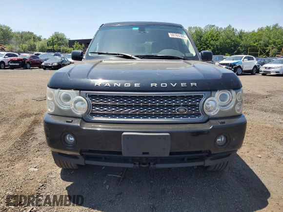 2008 Land Rover Range Rover SC with VIN SALMF13448A266950, listed as a Copart auction lot 59165305 with 172,270 mi miles and Salvage title. Bid and sale history available at DreamBid. Image 5.