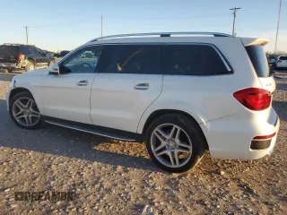 2015 Mercedes-Benz GL-Class GL 550 with VIN 4JGDF7DE9FA467835, listed as a Copart auction lot 83979504 with 108,098 mi miles and Salvage Title. Bid and sale history available at carsss.com. Image 2.