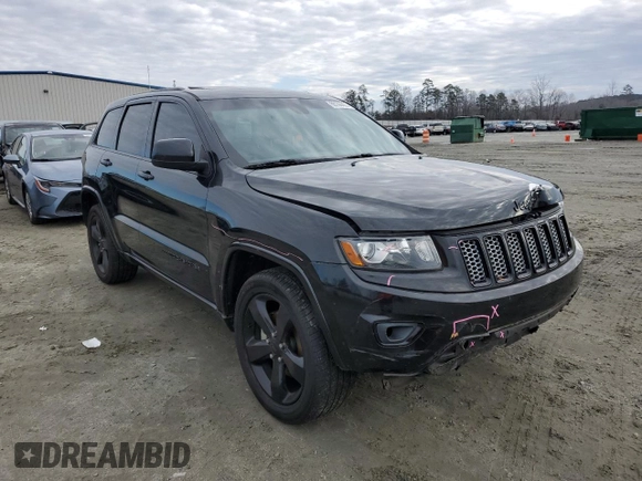 2015 Jeep Grand Cherokee Altitude with VIN 1C4RJEAG8FC763680, listed as a Copart auction lot 88144435 with 148,891 mi miles and Salvage Title. Bid and sale history available at carsss.com. Image 4.