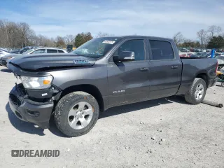 2022 Ram 1500 Big Horn z VIN 1C6RRFMG1NN478128, wystawiony jako Copart lot #48363575 z przebiegiem 50 885 mil mil oraz Szkoda całkowita • Salvage title. Historia ofert i sprzedaży dostępna na DreamBid. Obrazek 1.