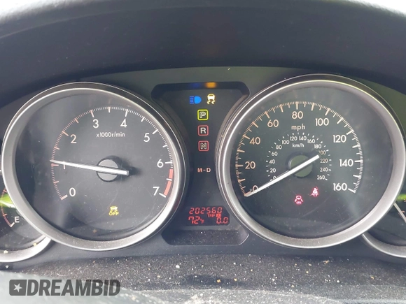 2012 Mazda 6 i Touring with VIN 1YVHZ8DH4C5M23169, listed as a IAAI auction lot 42467120 with 202,560 mi miles and . Bid and sale history available at DreamBid. Image 7.