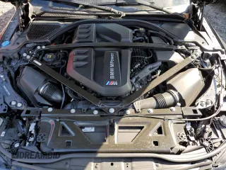 2022 BMW M3 with VIN WBS53AY0XNFL73101, listed as a Copart auction lot 75483164 with 12,889 mi miles and Salvage Title. Bid and sale history available at carsss.com. Image 11.