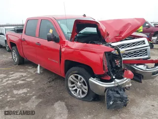 2014 Chevrolet Silverado 1500 LT with VIN 3GCUKREC6EG569957, listed as a IAAI auction lot 41520557 with 1 mi miles. Bid and sale history available at carsss.com. Image 1.