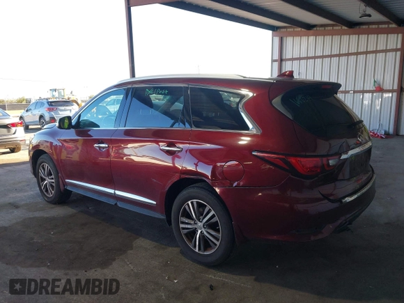 2019 Infiniti QX60 Luxe z VIN 5N1DL0MMXKC506230, wystawiony jako IAAI lot #41922656 z przebiegiem 63 621 mil mil oraz . Historia ofert i sprzedaży dostępna na DreamBid. Obrazek 6.