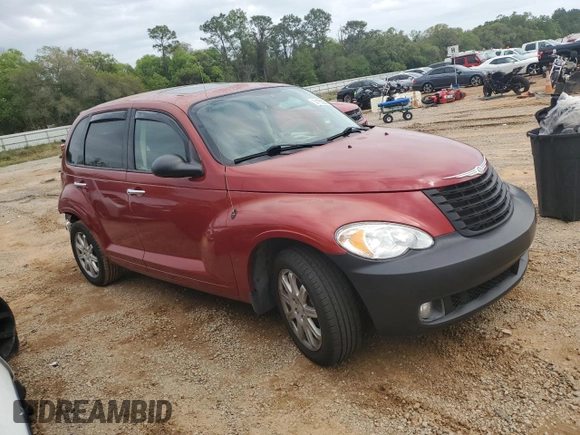 2007 Chrysler PT Cruiser Limited with VIN 3A8FY68B27T607101, listed as a Copart auction lot 51155255 with 145,624 mi miles and Salvage Title. Bid and sale history available at carsss.com. Image 4.