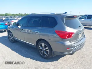 2020 Nissan Pathfinder Platinum with VIN 5N1DR2DM9LC605276, listed as a IAAI auction lot 41814464 with 78,249 mi miles. Bid and sale history available at carsss.com. Image 3.