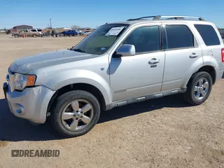 2008 Ford Escape Limited with VIN 1FMCU04168KC00395, listed as a IAAI auction lot 41695486 with 240,242 mi miles and . Bid and sale history available at DreamBid. Image 6.