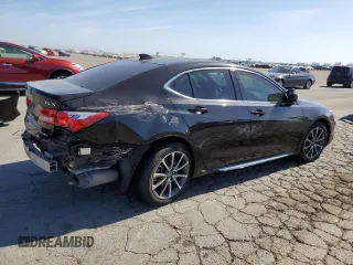 2018 Acura TLX Technology with VIN 19UUB3F55JA003344, listed as a Copart auction lot 59214005 with Not provided miles and Salvage title. Bid and sale history available at DreamBid. Image 3.
