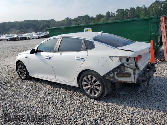 2018 Kia Optima LX with VIN 5XXGT4L37JG264576, listed as a Copart auction lot 62174575 with 153,885 mi miles and Salvage title. Bid and sale history available at DreamBid. Image 2.