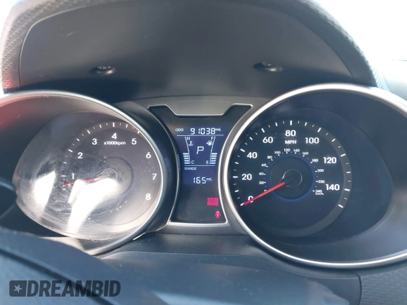 2013 Hyundai Veloster w/Gray Int with VIN KMHTC6AD8DU093272, listed as a IAAI auction lot 40407768 with 91,038 mi miles and . Bid and sale history available at DreamBid. Image 7.