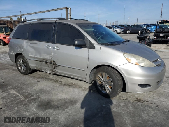 2008 Toyota Sienna CE with VIN 5TDZK23C08S126046, listed as a Copart auction lot 45389845 with 154,565 mi miles and Salvage Title. Bid and sale history available at carsss.com. Image 4.