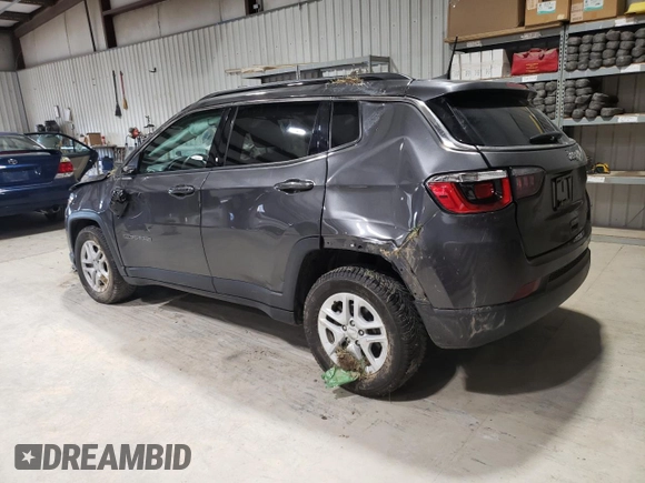 2020 Jeep Compass Sport с VIN 3C4NJCAB9LT144349, выставлен на аукционе Copart как лот 52350725 с пробегом 71 282 миль миль и Списание • Salvage title. История ставок и продаж доступна на DreamBid. Изображение 2.
